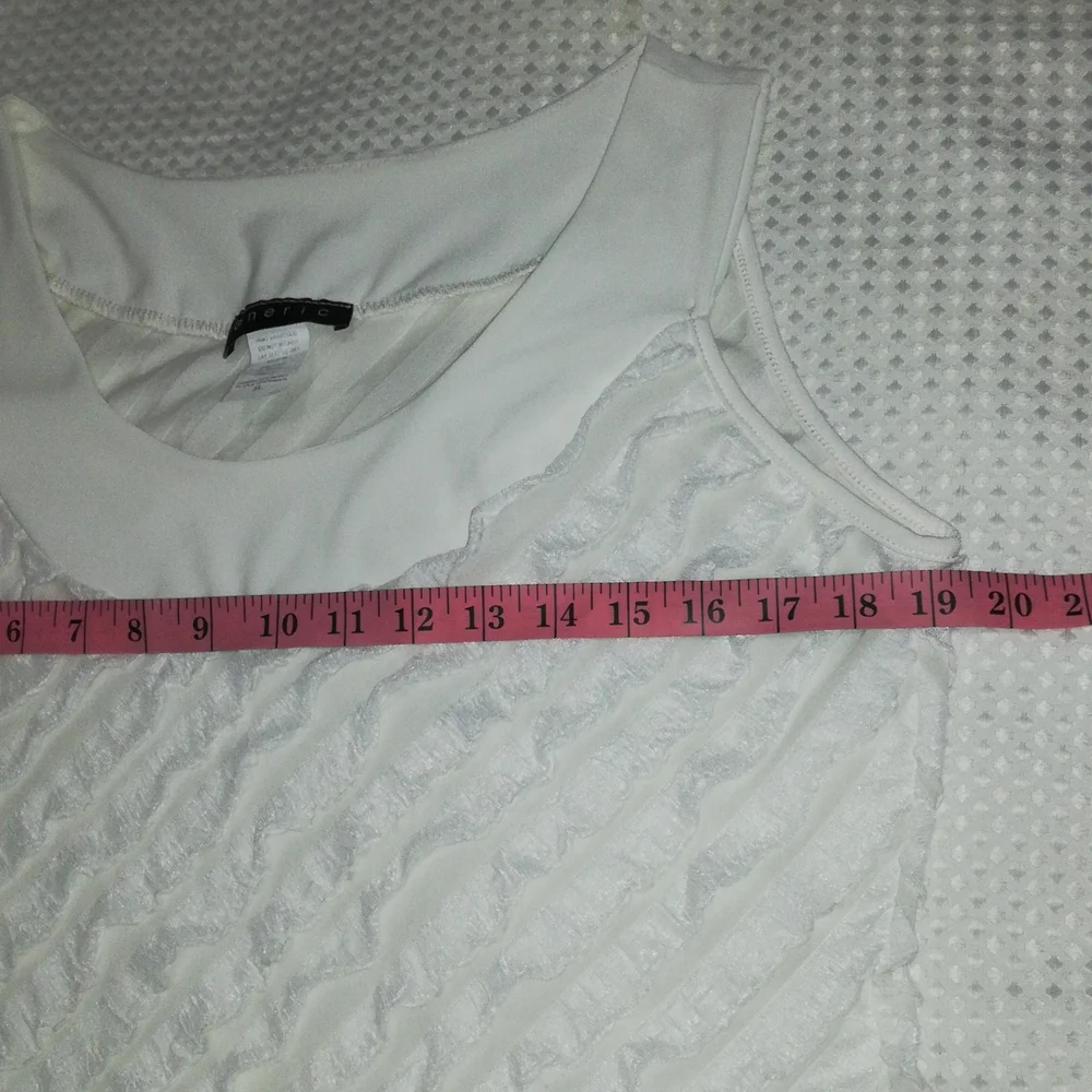 Janeric ruffles sleeveless tops size XL - Picture 11 of 14